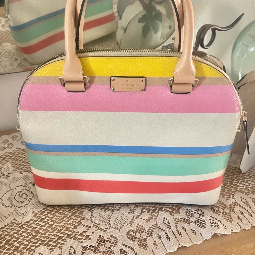 Kate Spade Multicolor Striped Women's Bag